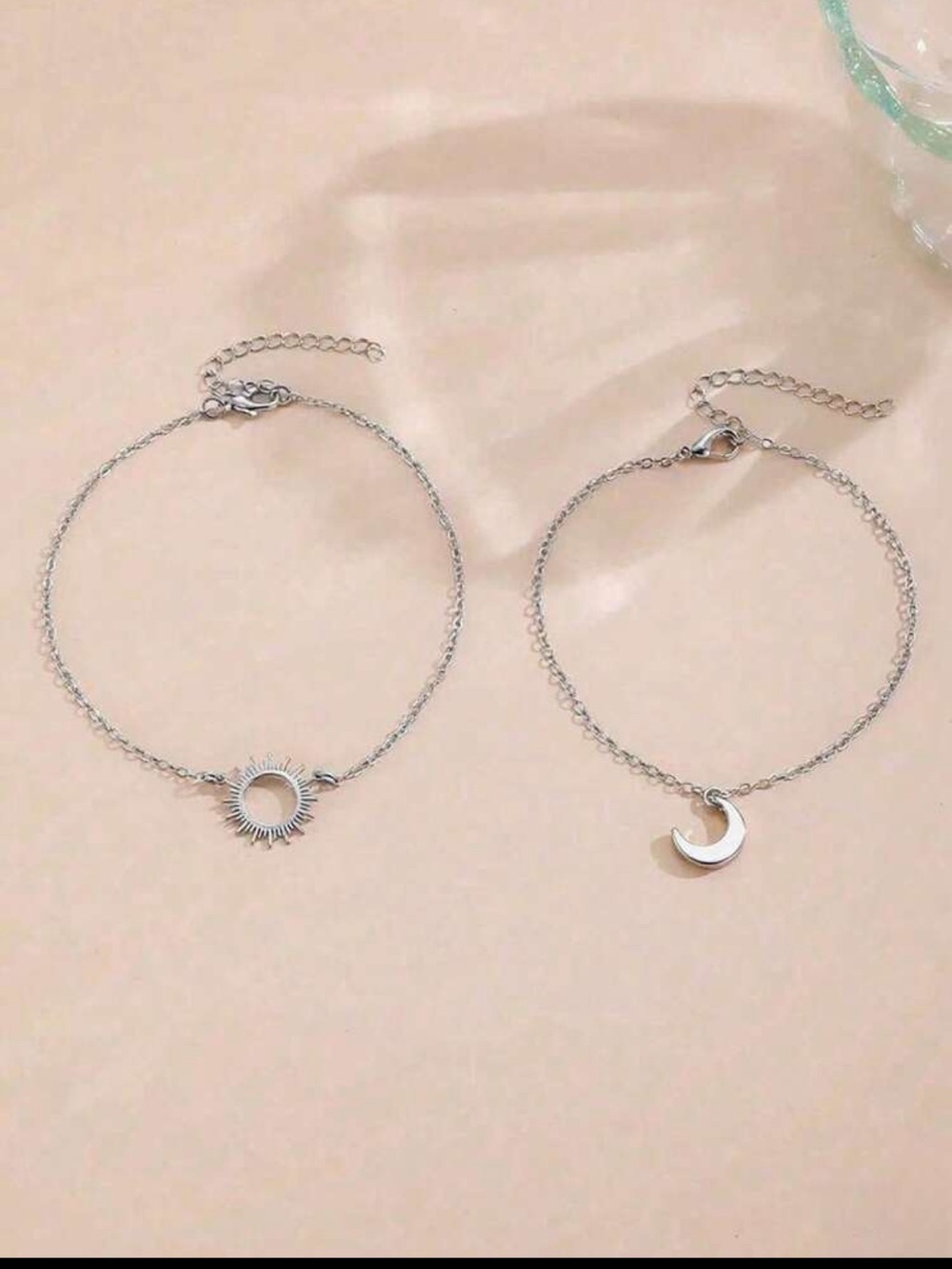 Silver anklets - Picture 2 of 2